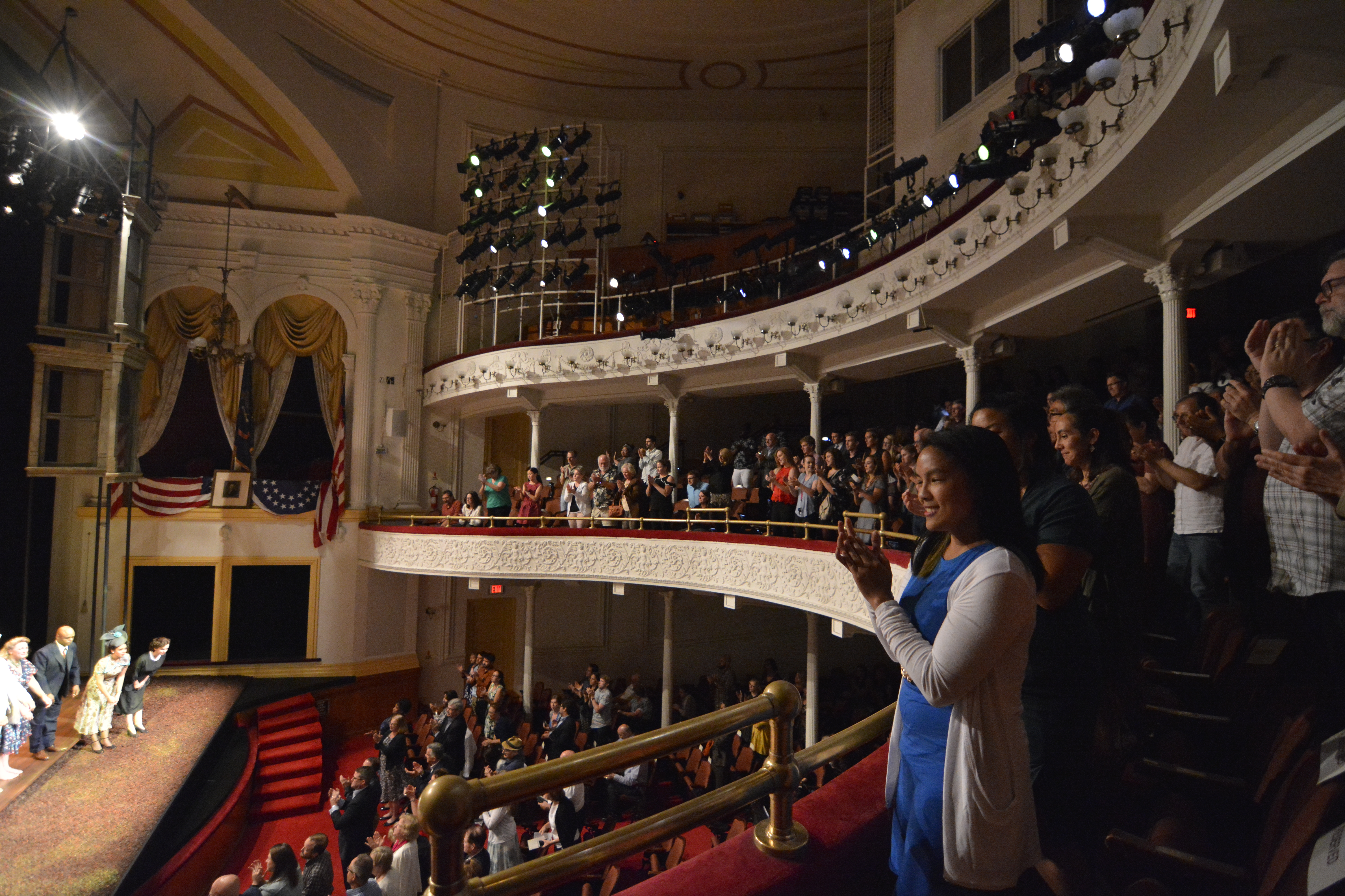 Fords Theatre audience